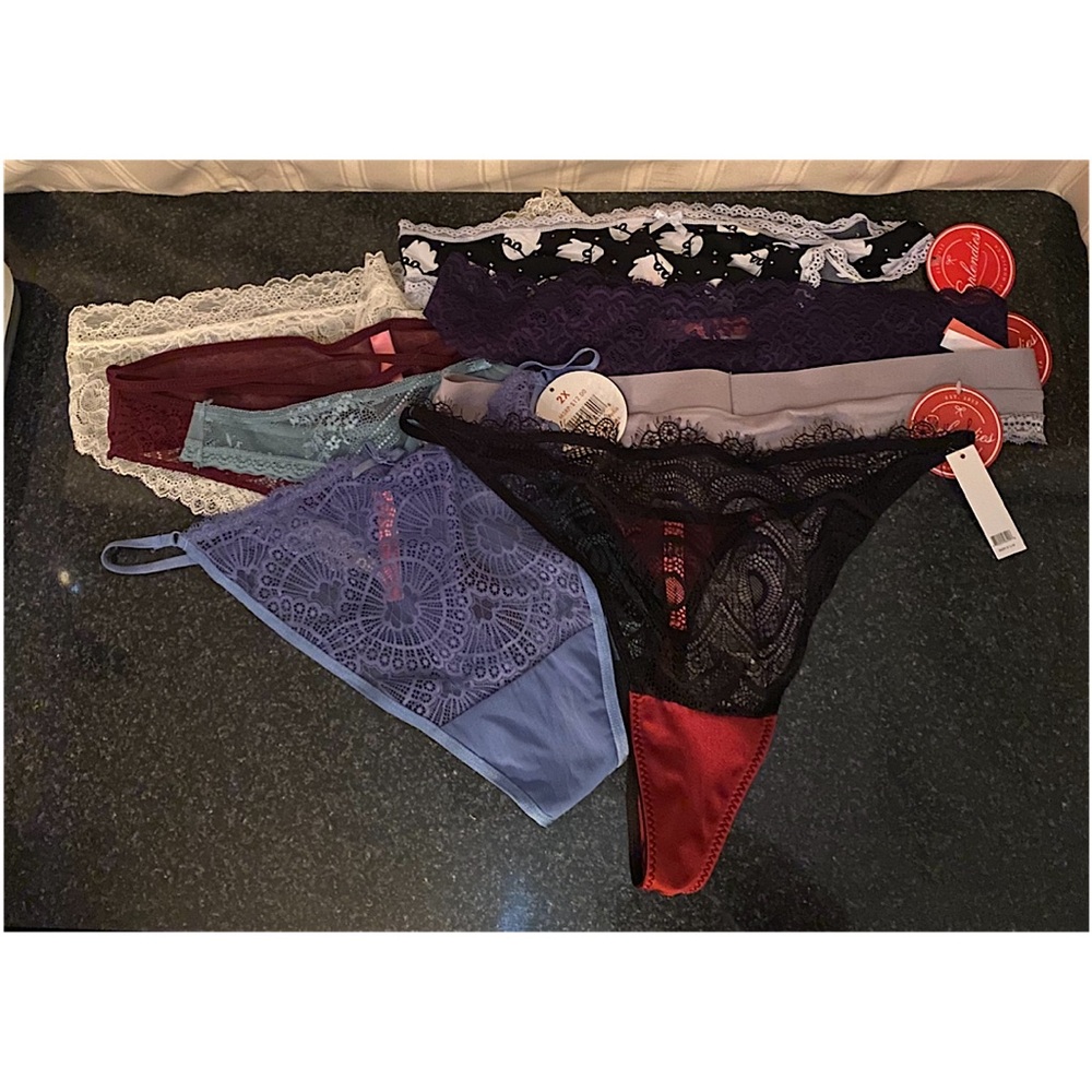 Bundle of 8 Panties 2X NEW!